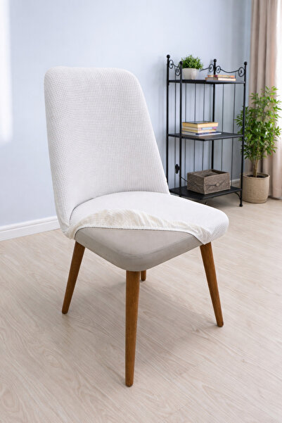 Bright Home OVAL Sandalye Kılıfı Büyük oval Likralı Yıkanabilir Streç Lastikl...