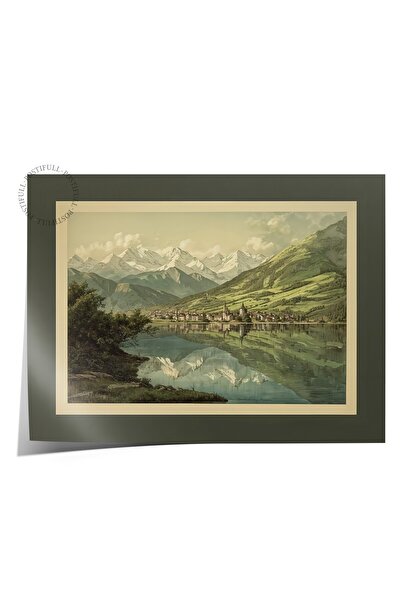 Postifull Vintage Painting, Unframed Poster, Vintage Wall Decor