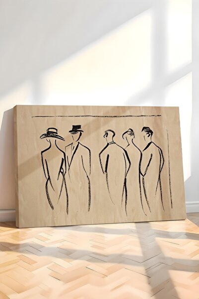 Postifull Vintage Painting, Canvas Painting, Vintage Wall Decor