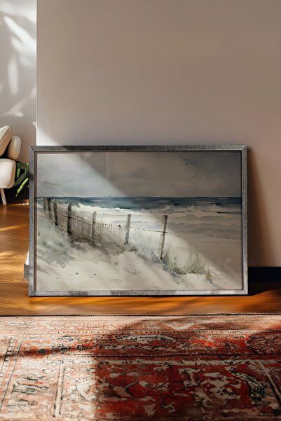 Postifull Vintage slika, poster u srebrnoj ramovani, vintage zidni dekor