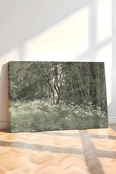 Postifull Tablou vintage, pictură pe pânză, decor de perete vintage