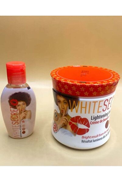 White secret كريم تفتيح الجسم بالزيت