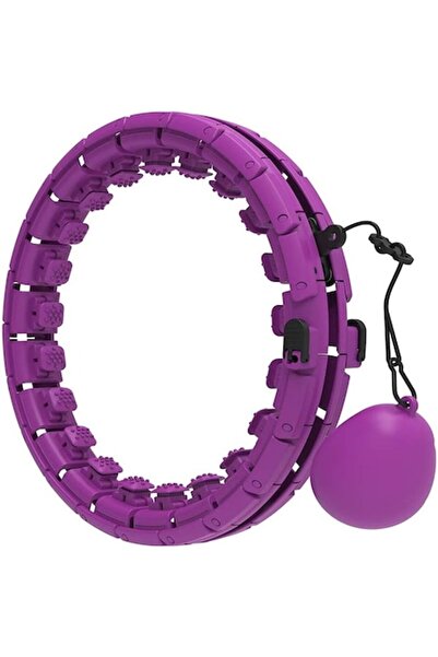 Msport Cerc de fitness Hula Hoop cu greutate detașabilă