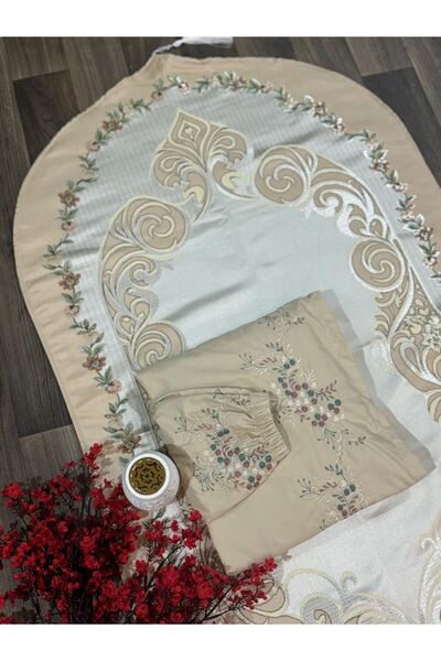 SS New luxury prayer mat and sheet set