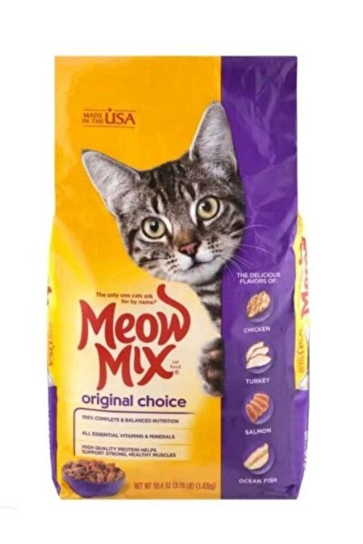 Meowmix طعام القطط الجاف مياو ميكس الأصلي 1.42 كجم