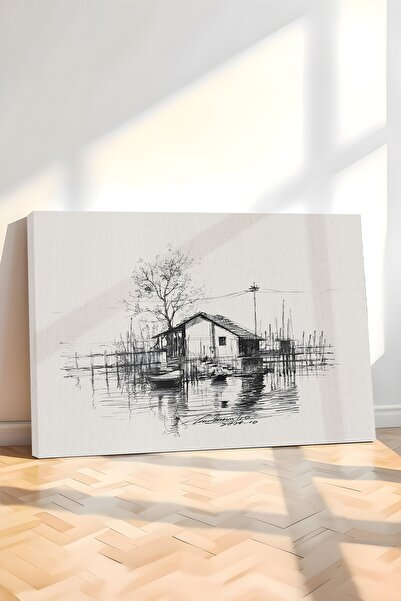 Postifull Tablou vintage, pictură pe pânză, decor de perete vintage