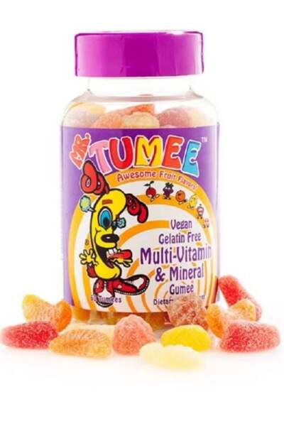 Mr. Tommy حلوى الفيتامينات والمعادن 60 قطعة