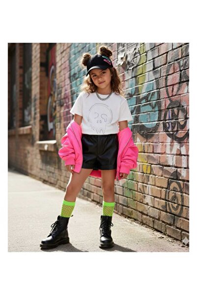 ALYAKİDS تي شيرت بناتي مزين بالأحجار