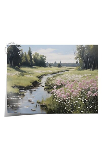 Postifull Vintage slika, poster bez okvira, vintage zidni dekor