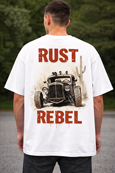 Infire clothing 100% Cotton Rust Printed T-Shirt