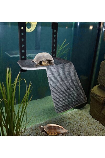 Salıncak Yükseklik Ayarlı BÜYÜK BOY Kaplumbağa Rampası Gri Konforlu Zemin (25...