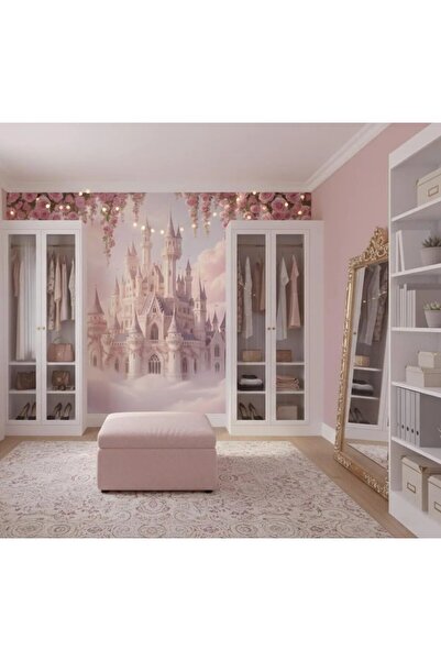 Ayzun Kendinden Yapışkanlı - Masal Şatosu Pembe Bulutlar Çocuk & Bebek Genç K...