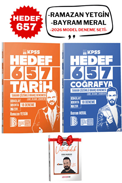 Panem Yayınları Benim Hocam Yayınları 2026 KPSS Ramazan Yetgin Tarih+Bayram M...