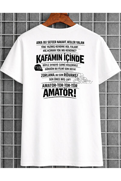 lovver Manifest Grup Amatör Şarkı Sözlü Pemium Baskı Pamuklu Tişört