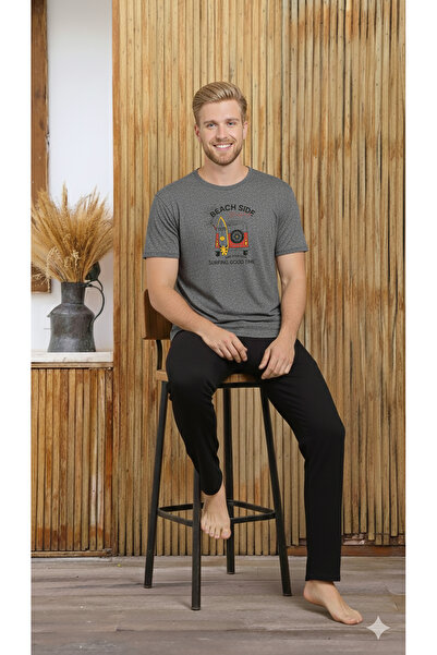 Ayans Pijama Summer Cotton Combed (single jersey) Men's Pajama Set