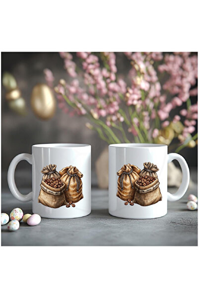 Çağlayan Reklam Coffee Beans Printed Mug Cup