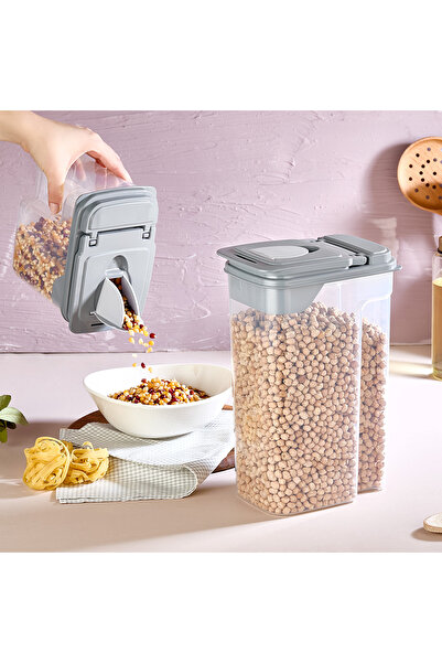 YAZICI Erzak Container No.2 – 3.6 Liter Leak-Proof Food Storage Container, Du...