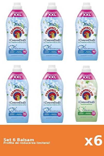 Chanteclair Set of 6 Chanteclair Balms: 5xLotus, 1xWhite Musk