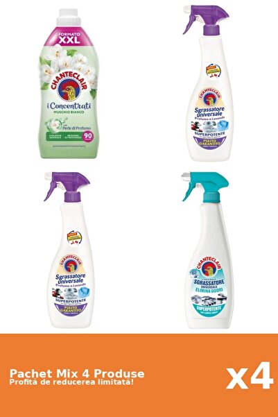 Chanteclair Set 4 Chanteclair Mix: 1 Conditioner, 3 Degreaser