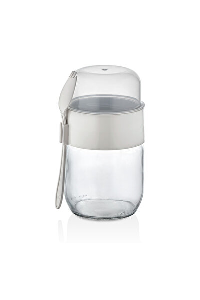 YAZICI Portable Yogurt Container with Glass Jar 425 ml + 200 ml – Bpa-Free Di...