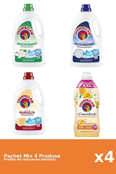 Chanteclair Set 4 Mix Chanteclair: 3 Detergent, 1 Balsam
