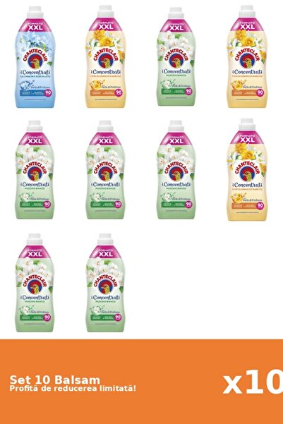 Chanteclair Set 10 Balsam Chanteclair: 1xLotus, 3xPortocale, 6xMosc Alb