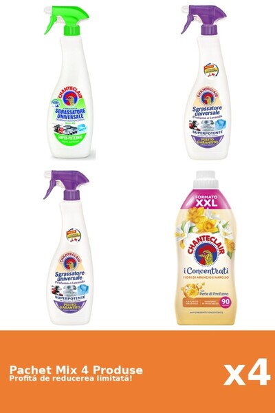 Chanteclair Set 4 Mix Chanteclair: 3 Degresant, 1 Balsam