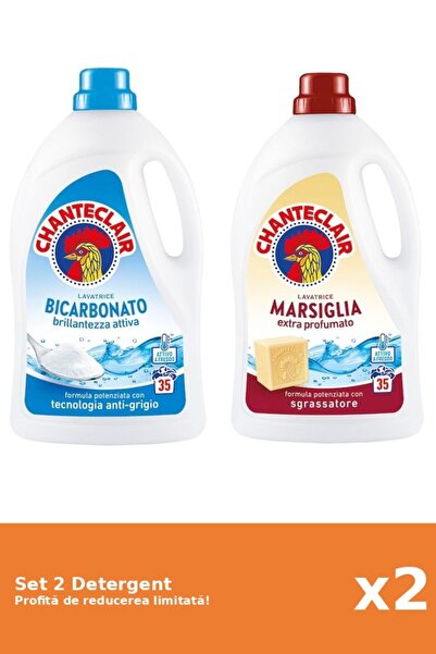 Chanteclair Set 2 Detergent Chanteclair: 1xBicarbonat, 1xMarsilia