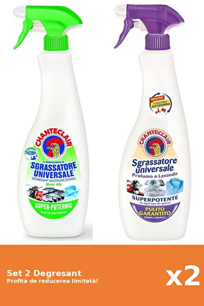 Chanteclair Set 2 Chanteclair Degreaser: 1xLemon, 1xLavender