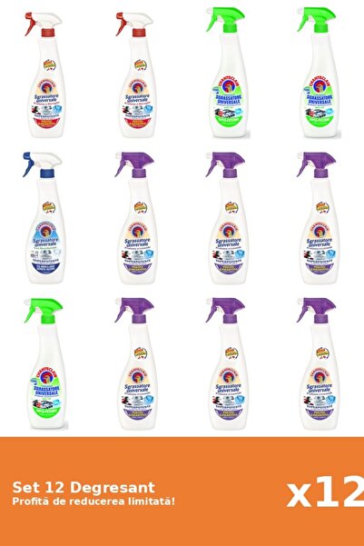 Chanteclair Set 12 Degresant Chanteclair: 2xMarsilia, 3xLamaie, 1xBicarbonat,...