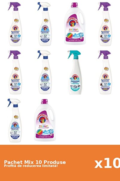 Chanteclair Set 10 Mix Chanteclair: 8 Degresant, 2 Detergent