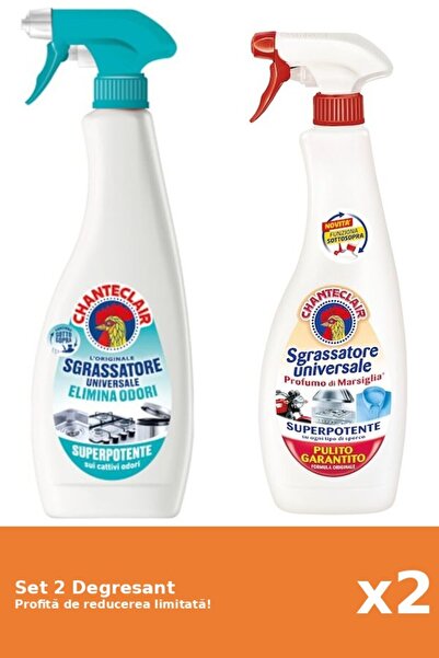 Chanteclair Set 2 Chanteclair Degreaser: 1xAntiMiros, 1xMarsilia