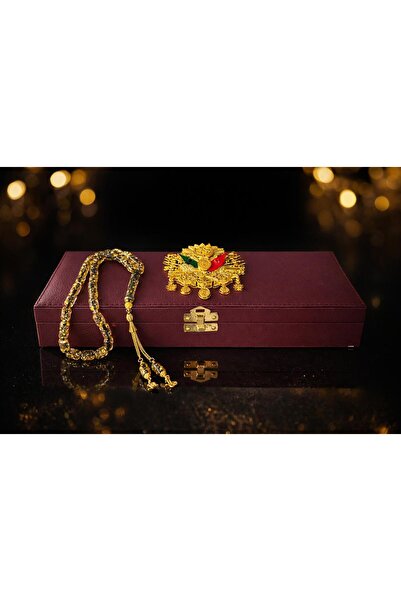 KEHRİADANA TESBİHCİLİK Kehriadana Tesbihçilik SARI-ALTIN PARÇACIKLI 925 AYAR ...