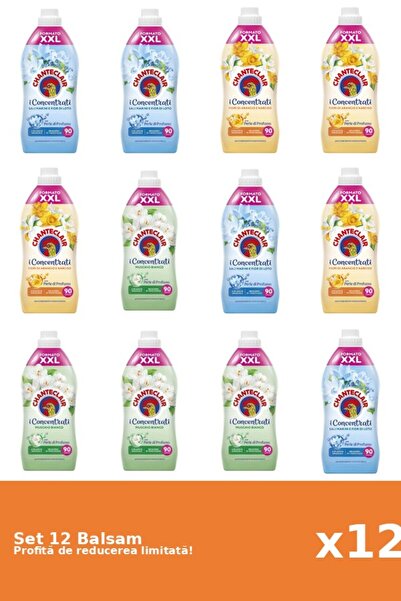 Chanteclair Set of 12 Chanteclair Balms: 4xLotus, 4xOrange, 4xWhite Musk