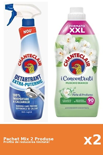 Chanteclair Set 2 Mix Chanteclair: 1 Anticalcar, 1 Balsam