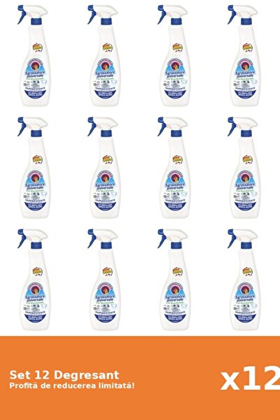 Chanteclair Set 12 Degresant Bicarbonat, 600 ml