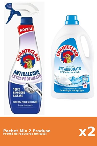 Chanteclair Set 2 Mix Chanteclair: 1 Anticalcar, 1 Detergent