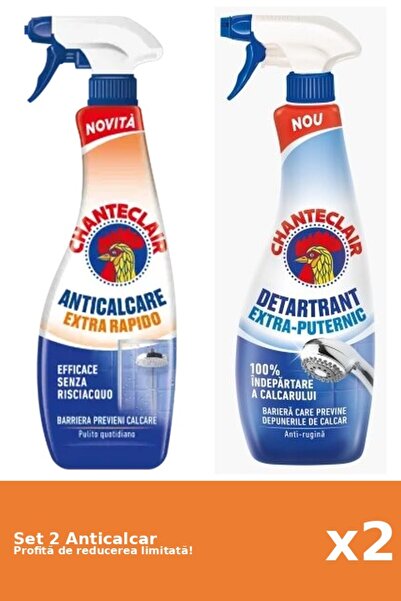 Chanteclair Set 2 Anticalcar Chanteclair: 1xRapid, 1xPuternic