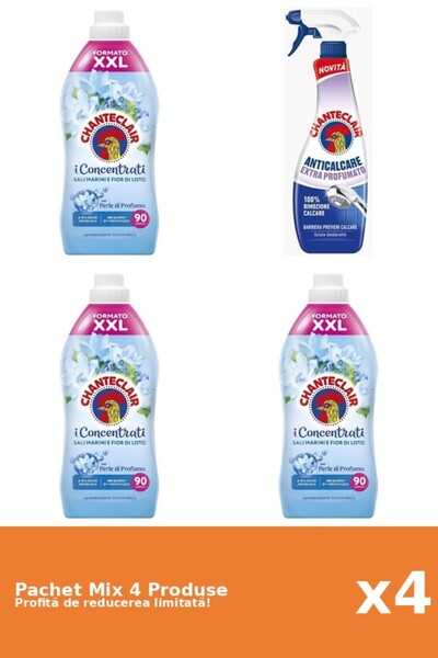 Chanteclair Set 4 Mix Chanteclair: 3 Balsam, 1 Anticalcar