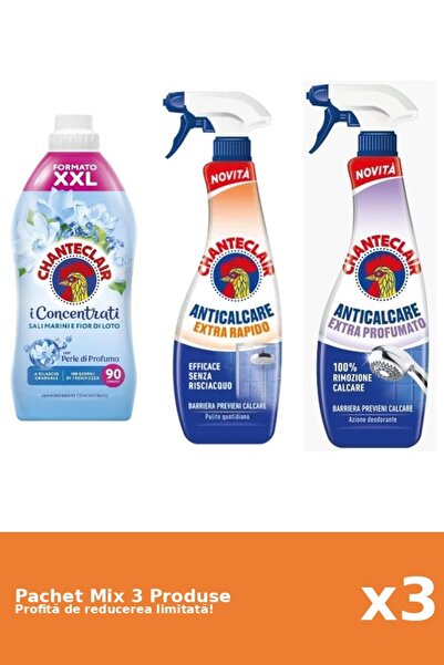 Chanteclair Set 3 Mix Chanteclair: 1 Balsam, 2 Anticalcar