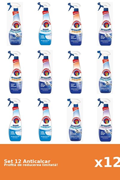 Chanteclair Set 12 Anticalcar Chanteclair: 3xPuternic, 3xClasic, 3xRapid, 3xP...