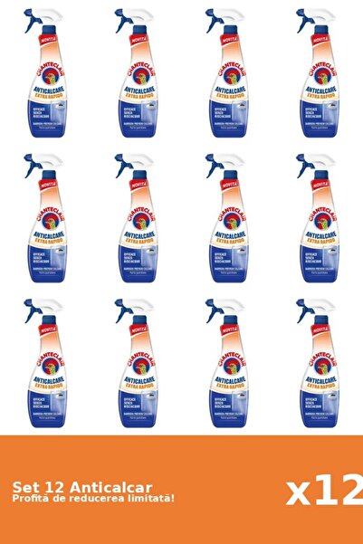 Chanteclair Set 12 Anticalcar Rapid, 625 ml