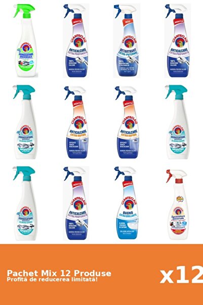 Chanteclair Set 12 Mix Chanteclair: 5 Degresant, 7 Anticalcar