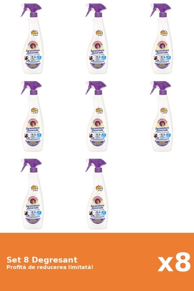 Chanteclair Set 8 Lavender Degreaser, 600 ml