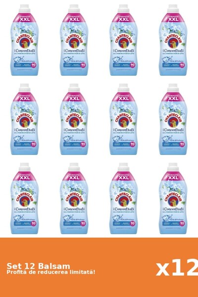 Chanteclair Set 12 Balsam Lotus, 1800 ml