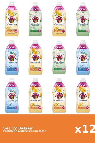 Chanteclair Set of 12 Balsam Chanteclair: 6xOrange, 3xWhite Musk, 3xLotus