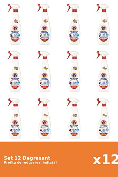 Chanteclair Set 12 Marseille Degreaser, 600 ml
