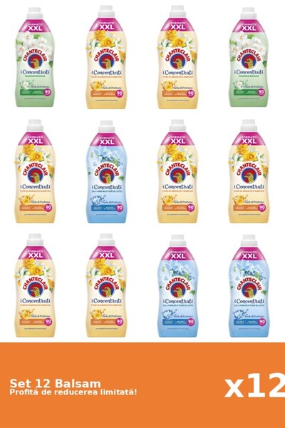 Chanteclair Set of 12 Chanteclair Balms: 2xWhite Musk, 7xOrange, 3xLotus