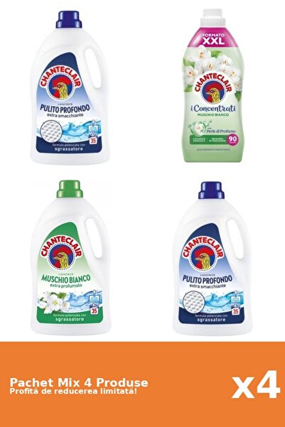 Chanteclair Set 4 Mix Chanteclair: 3 Detergent, 1 Balsam