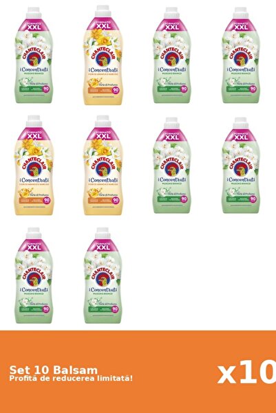 Chanteclair Set 10 Balsam Chanteclair: 7xMosc Alb, 3xPortocale